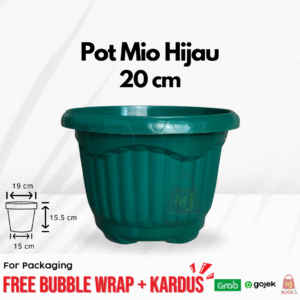 Pot Mio Hijau 20cm